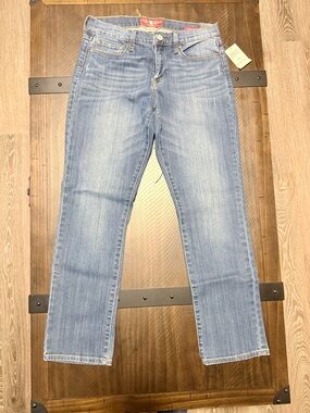 Lucky Brand Sofia Straight Mid-rise Jeans (Ankle) size 10
